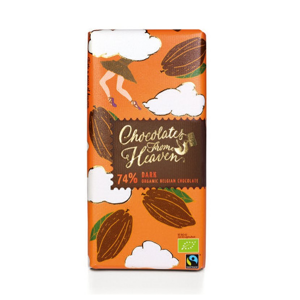 Chocolates from Heaven - BIO hořká čokoláda 72%, 100g *CZ-BIO-001 certifikát