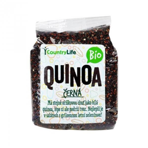 CountryLife - Quinoa černá BIO, 250g *CZ-BIO-001 certifikát