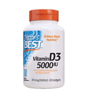 Doctor's Best Doctor’s Best Vitamin D3, 5000 IU, 720 softgel kapslí