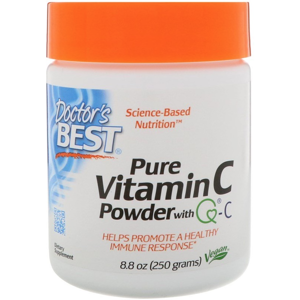 Doctor's Best Vitamin C Powder s Quali-C, prášek, 250 g