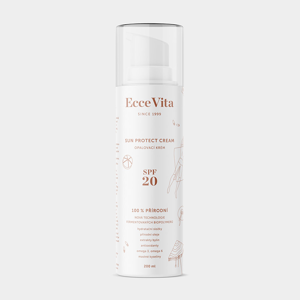 Ecce Vita Opalovací krém Sun Protect SPF20, 200 ml