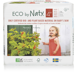 Eco by Naty Naty - Plenky Maxi+ 9-20 kg Balení: 24 ks