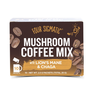 Four Sigmatic Lion's Mane Mushroom Coffee Powder Množství: 10 sáčků