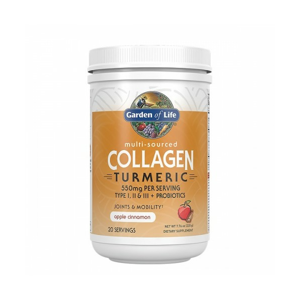 Garden of Life Collagen Turmeric, Kolagen kurkuma-jablko-skořice, 220 g
