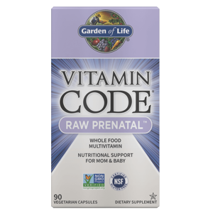 Garden of Life Vitamin Code RAW Prenatal (multivitamín pro těhotné ženy), 90 rostlinných kapslí