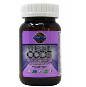Garden of Life Vitamin Code RAW Prenatal (multivitamín pro těhotné ženy), 30 rostlinných kapslí
