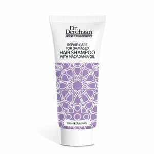 Hristina - Přírodní šampon na poškozené vlasy s makadamovým olejem, 200 ml