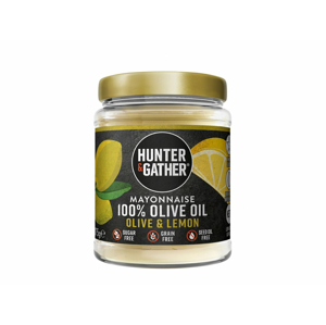 HUNTER & GATHER - Keto majonéza z olivového oleje s citronovou příchutí, 240 g