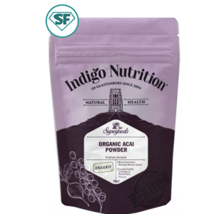 Indigo Herbs Acai Powder (100% čistý), 50 g GB-ORG-04 certifikát
