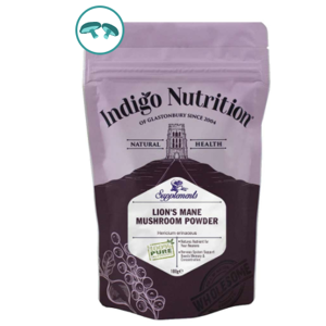 Indigo Herbs Lion's Mane Powder, Hericium v prášku, 100 g