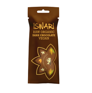 Iswari - Čokoládové bonbóny - Vanilla, Lucuma 61% BIO RAW, 40g