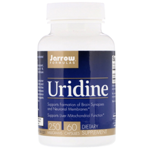 Jarrow Formulas, Uridine, 250 mg, 60 kapslí