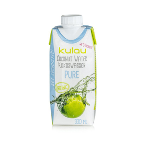 Kulau - BIO 100% kokosová voda PURE, 330 ml *DE-EKO-003 certifikát