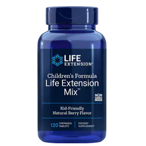 Life Extension Children's Mix, multivitamín pro děti, 120 žvýkacích tablet