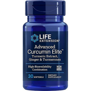 Life Extension Curcumin EIite™ Turmeric Extract - extrakt z kurkumy, 30 kapslí