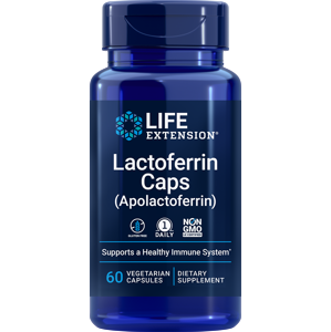 Life Extension Lactoferrin Caps, laktoferin, 60 kapslí