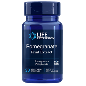 Life Extension Pomegranate, extrakt z granátového jablka, 30 rostlinných kapslí