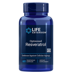 Life Extension Optimized Trans-Resveratrol 250 mg, 60 kapslí