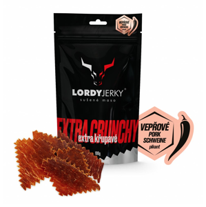 Lordy Jerky - Vepřové sušené maso chilli, 100 g