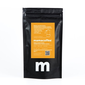 Mamacoffee - Bio Brazil Fazenda Olhos d' Agua, 100g Druh mletí: Mletá