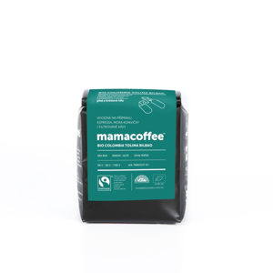 Mamacoffee - Bio Colombia Tolima Bilbao, 250g Druh mletí: Zrno
