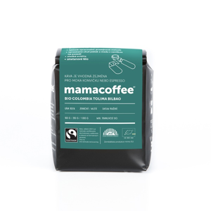 Mamacoffee - Bio Colombia Tolima Bilbao ASPRASAR, 250g Druh mletí: Mletá