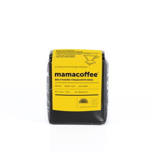 Mamacoffee - BIO Ethiopia Yirgacheffe Koke, 100g Druh mletí: Mletá