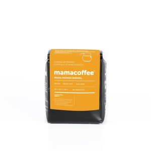 Mamacoffee - Brasil fazenda Bananal, 250g Druh mletí: Mletá
