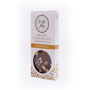 My Raw Joy - Čokoláda Lískový ořech Balení: 90g *cz-bio-001 certifikát