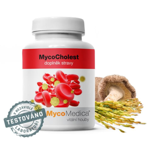 MycoMedica - MycoCholest v optimálním složení, 120 želatinových kapslí