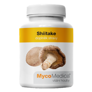 MycoMedica - Shiitake v optimální koncentraci, 90 želatinových kapslí