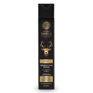 Natura Siberica, Muži - Šampon proti lupům Síla sibiřského jelena, 250 ml