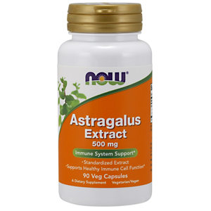 Now® Foods NOW Astragalus Extrakt (Kozinec), 500 mg, 90 veg. kapslí