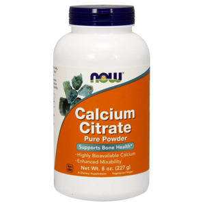 Now® Foods NOW Calcium Citrate Pure Powder, (Vápník čistý prášek), 227g