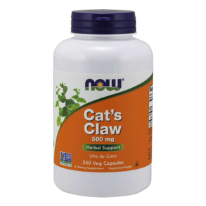 Now® Foods NOW Cat's Claw (Řemdihák plstnatý), 500 mg, 100 rostlinných kapslí