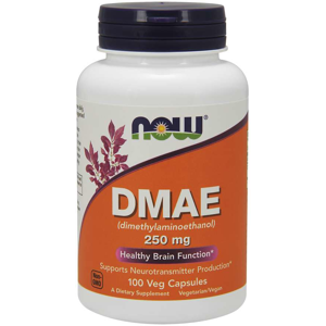 Now® Foods NOW DMAE, dimetylaminoetanol, 250 mg, 100 kapslí