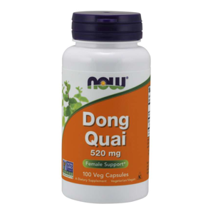 Now® Foods NOW Dong Quai (Andělika čínská), 520 mg, 100 rostlinných kapslí