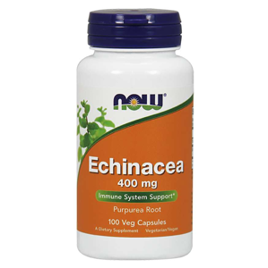 Now® Foods NOW Echinacea (Třapatka), 400 mg, 100 rostlinných kapslí