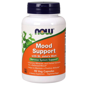 Now® Foods NOW Mood Support s třezalkou (podpora nálady) 90 rostlinných kapslí