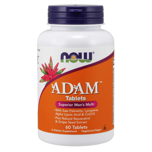 Now® Foods NOW Adam, Multivitamin pro muže, 60 tablet