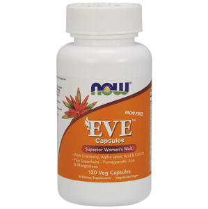 Now® Foods NOW Multi Vitamins Eve, Multivitamín pro Ženy, 120 rostlinných kapslí