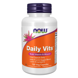 Now® Foods NOW Multi Vitamins Hi Quality, Daily Vits, 120 rostlinných kapslí