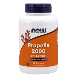 Now® Foods NOW Propolis 2000 5:1 Extract, 2 gramy včelího propolisu, 90 softgelových kapslí