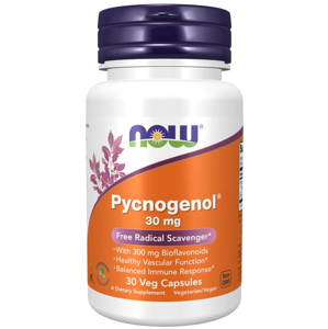 Now® Foods NOW Pycnogenol, 30 mg, 30 rostlinných kapslí