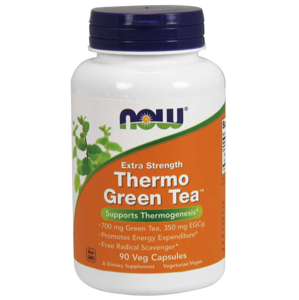 NOW® Foods NOW Thermo Green Tea, extra silný, 90 kapslí