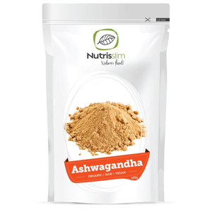 Nutrisslim Ashwagandha Powder 125g Bio SI-EKO-001 certifikát
