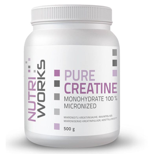 NutriWorks Pure Creatine Monohydrate (Kreatin monohydrát), 500g