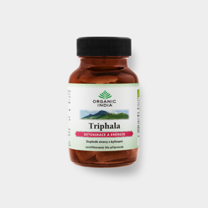 Organic India Triphala 60 kapslí *CZ-BIO-001 certifikát