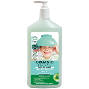 Organic People - Mycí balzám z organické aloe vera, 500 ml