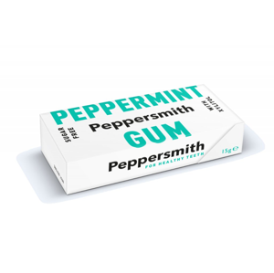 PEPPERSMITH žvýkačky - máta peprná, 15 G